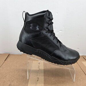Under Armour UA Stellar TAC Boots Reg 8" Tactical Black 1268951-001 Men Sz 13